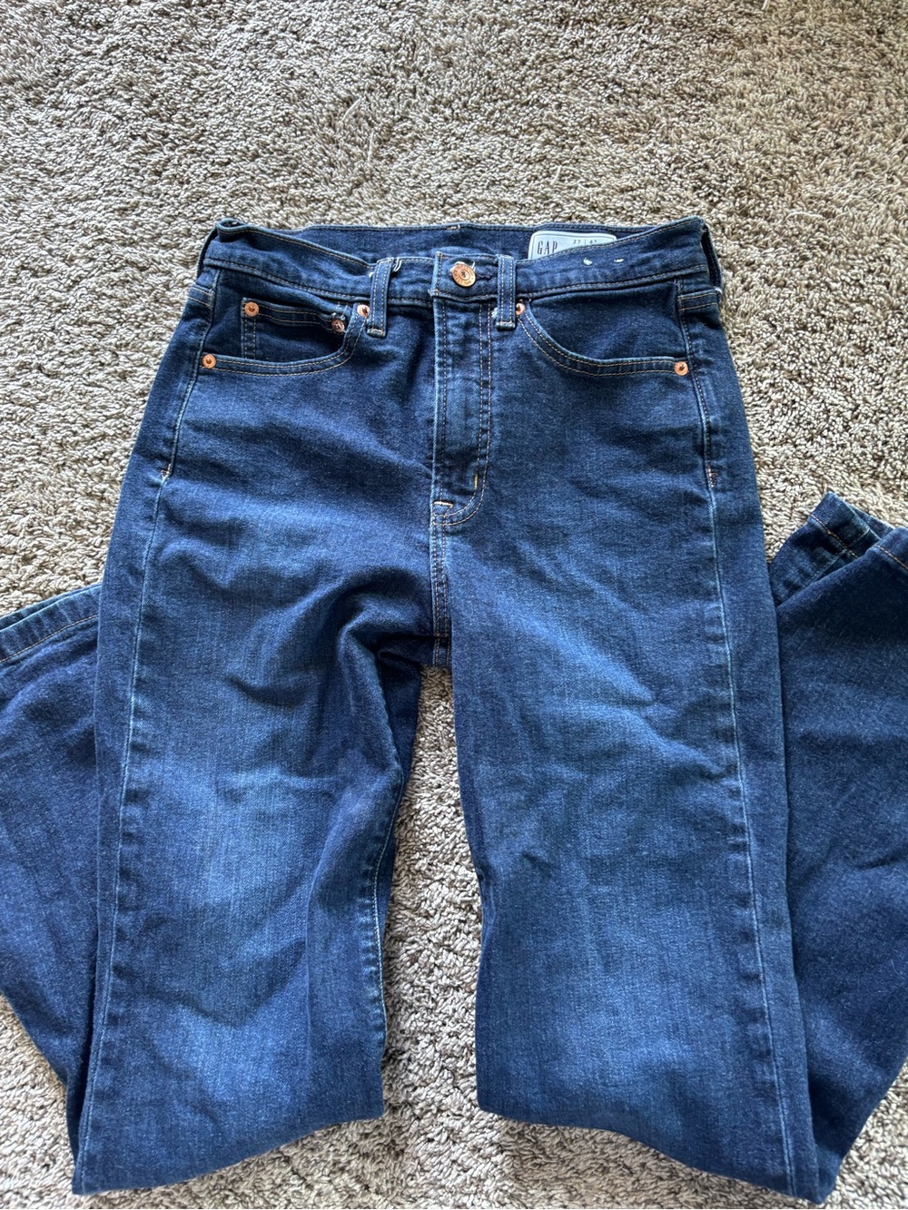 GAP Mid-Rise Dark Blue Women’s Jeans
